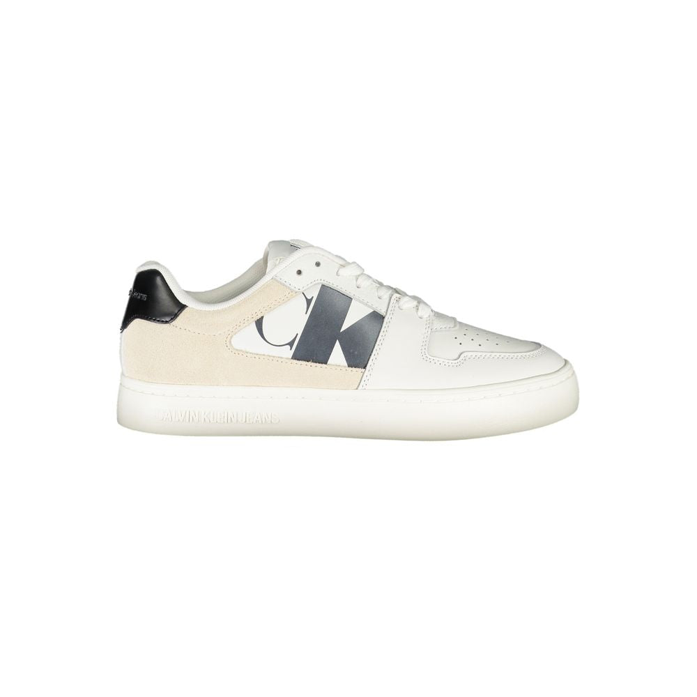 Calvin Klein Bianco Poliuretano Donna Sneaker