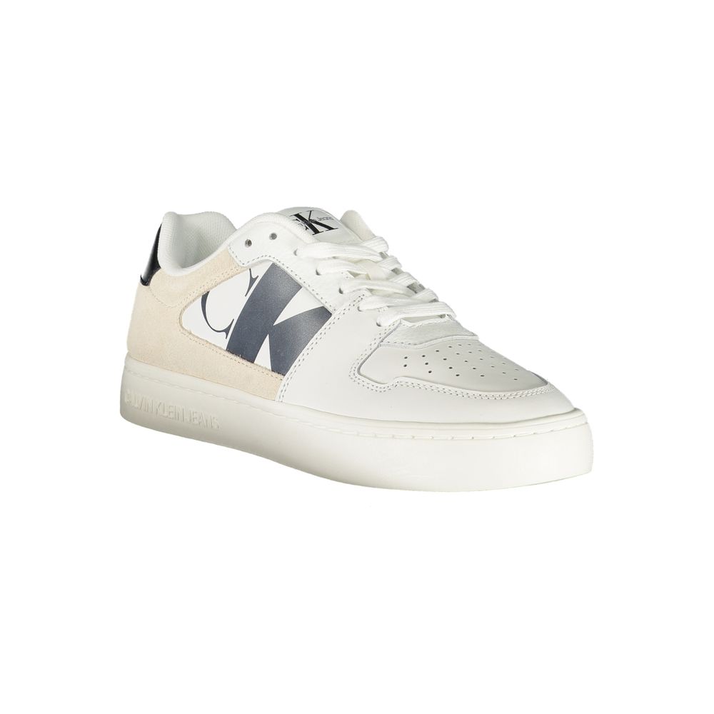 Calvin Klein Bianco Poliuretano Donna Sneaker