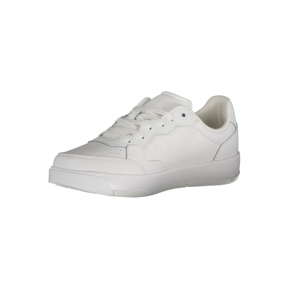 Tommy Hilfiger Herren-Sneaker aus weißem Polyurethan
