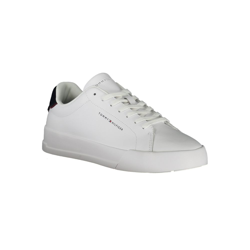 Tommy Hilfiger Bianco Polyurethane Herren Sneaker