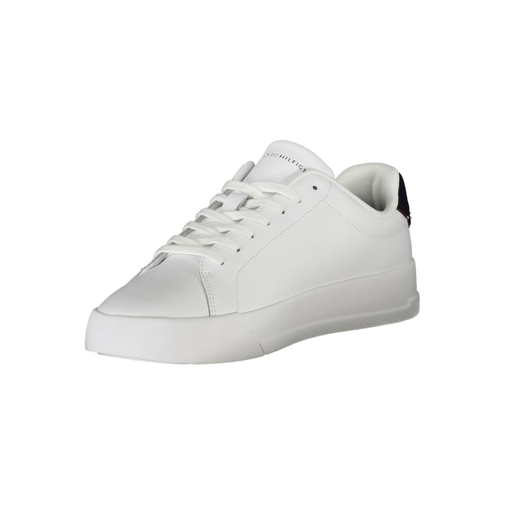 Tommy Hilfiger Bianco Polyurethane Herren Sneaker