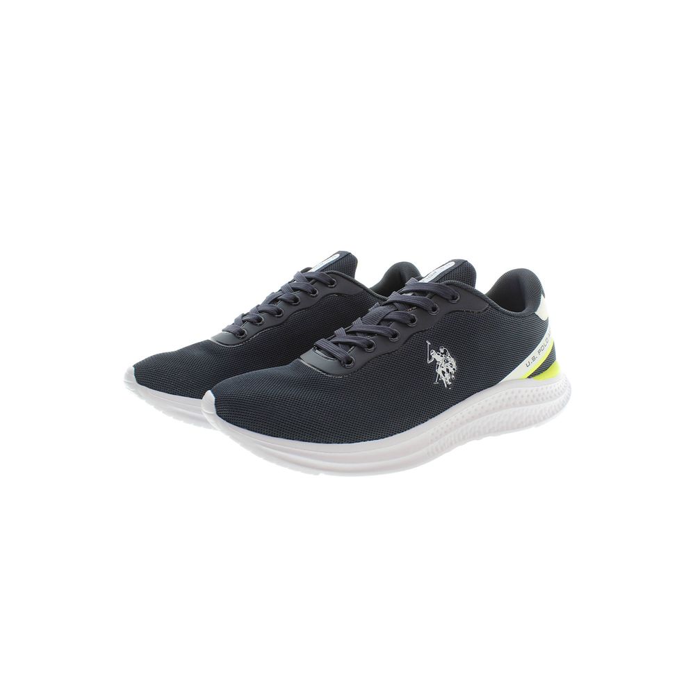 U.S. POLO ASSN. Blauer Herren-Sneaker aus Polyester