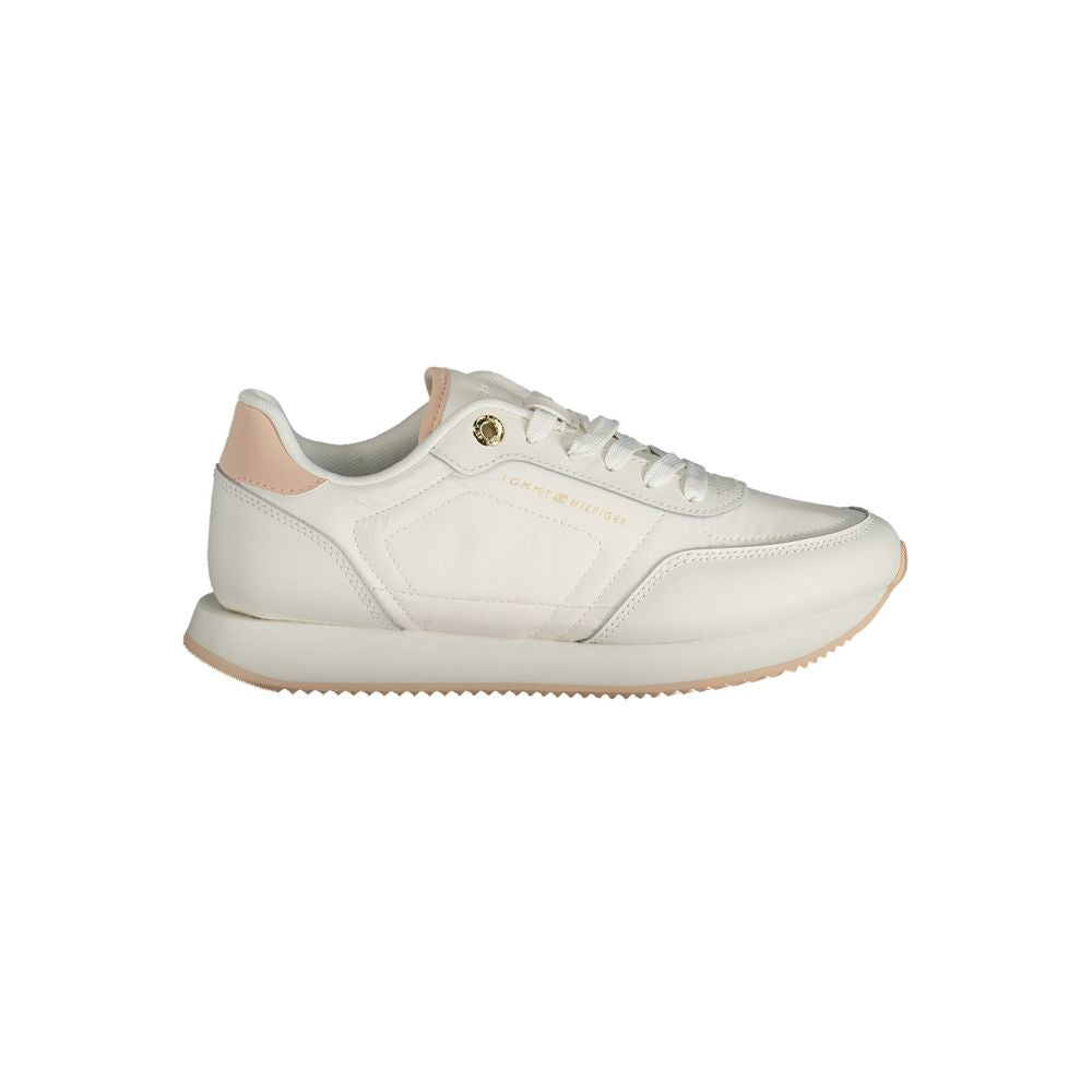 Tommy Hilfiger white canvas sneakers
