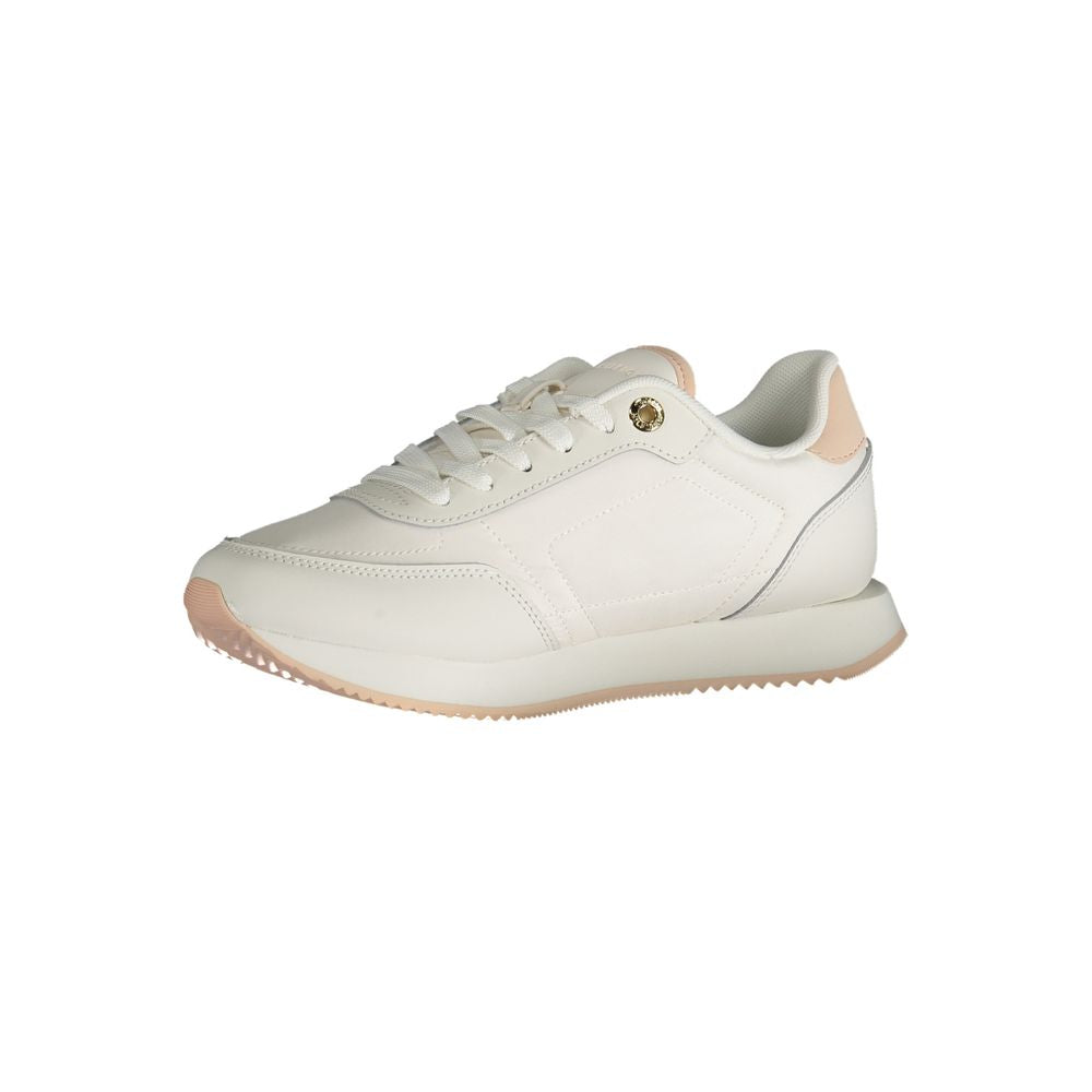 Tommy Hilfiger white canvas sneakers
