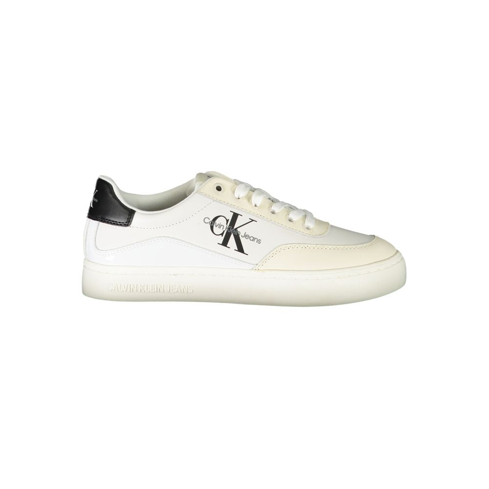 Calvin Klein White Polyurethane Women's Sneaker
