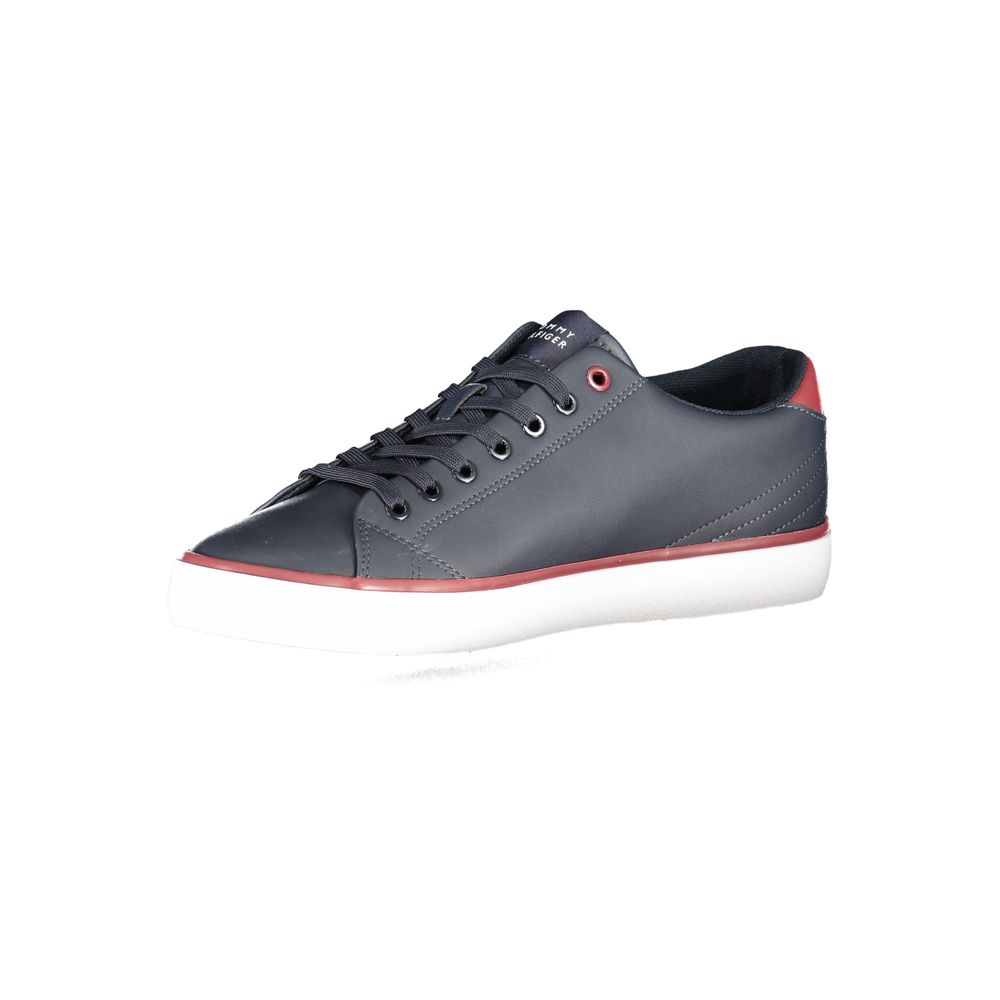 Tommy Hilfiger Blauer Herren-Sneaker aus Polyurethan