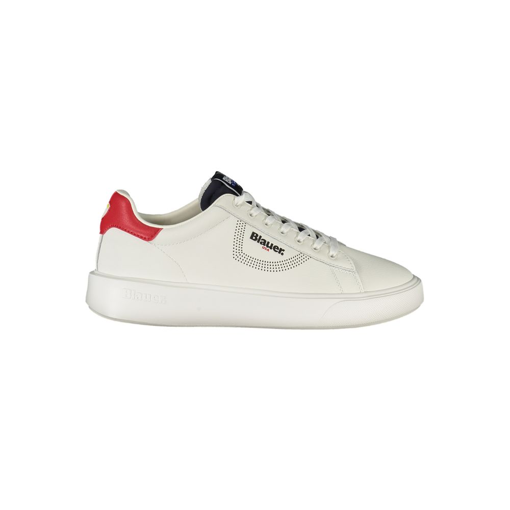 Blauer Bianco Polyurethane Herren Sneaker