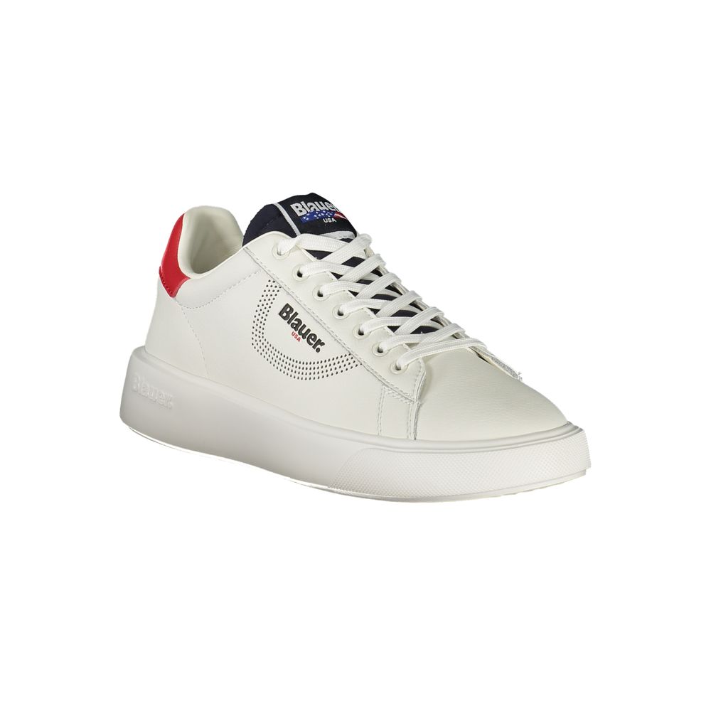 Blauer Bianco Polyurethane Herren Sneaker