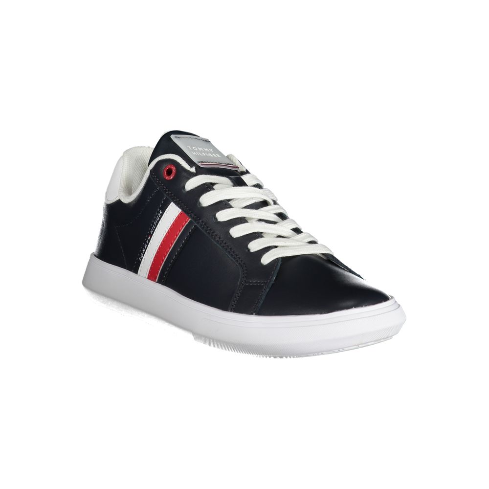 Tommy Hilfiger Blauer Polyester-Sneaker