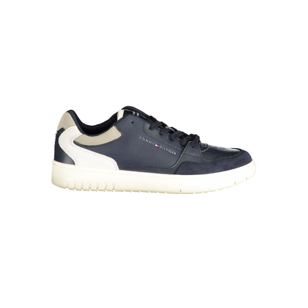 Tommy Hilfiger Blauer Herren-Sneaker aus Polyurethan