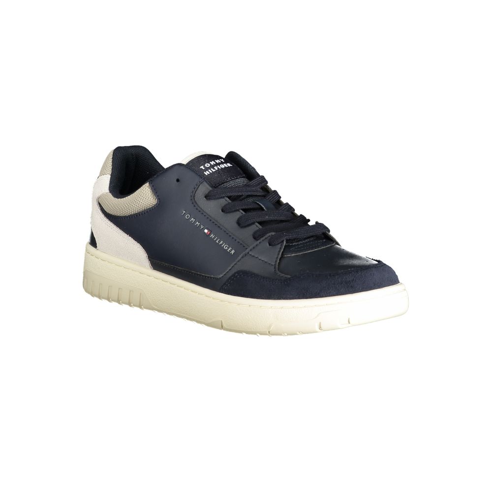 Tommy Hilfiger Blauer Herren-Sneaker aus Polyurethan