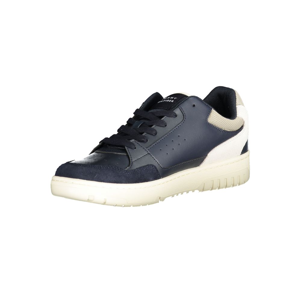 Tommy Hilfiger Blauer Herren-Sneaker aus Polyurethan