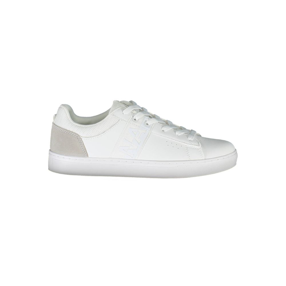 Napapijri white fabric sneakers