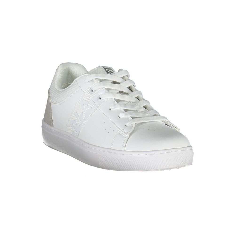 Napapijri white fabric sneakers