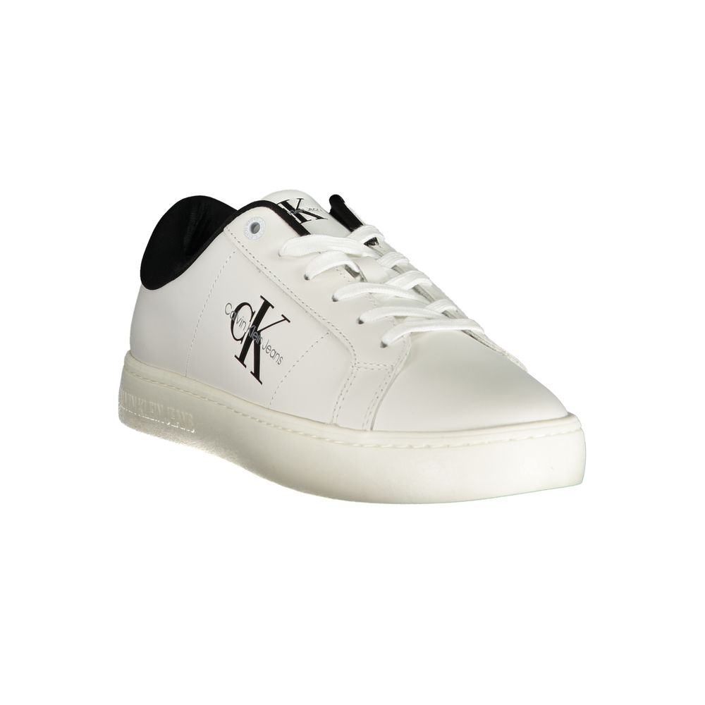 Calvin Klein Bianco Polyurethane Herren Sneaker