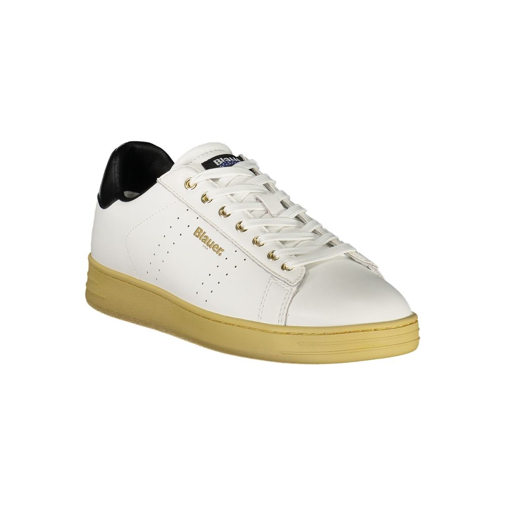 Blauer Bianco Polyurethan-Sneaker für Herren
