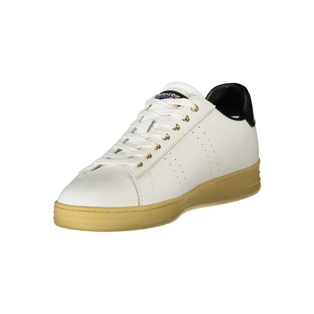 Blauer Bianco Polyurethan-Sneaker für Herren