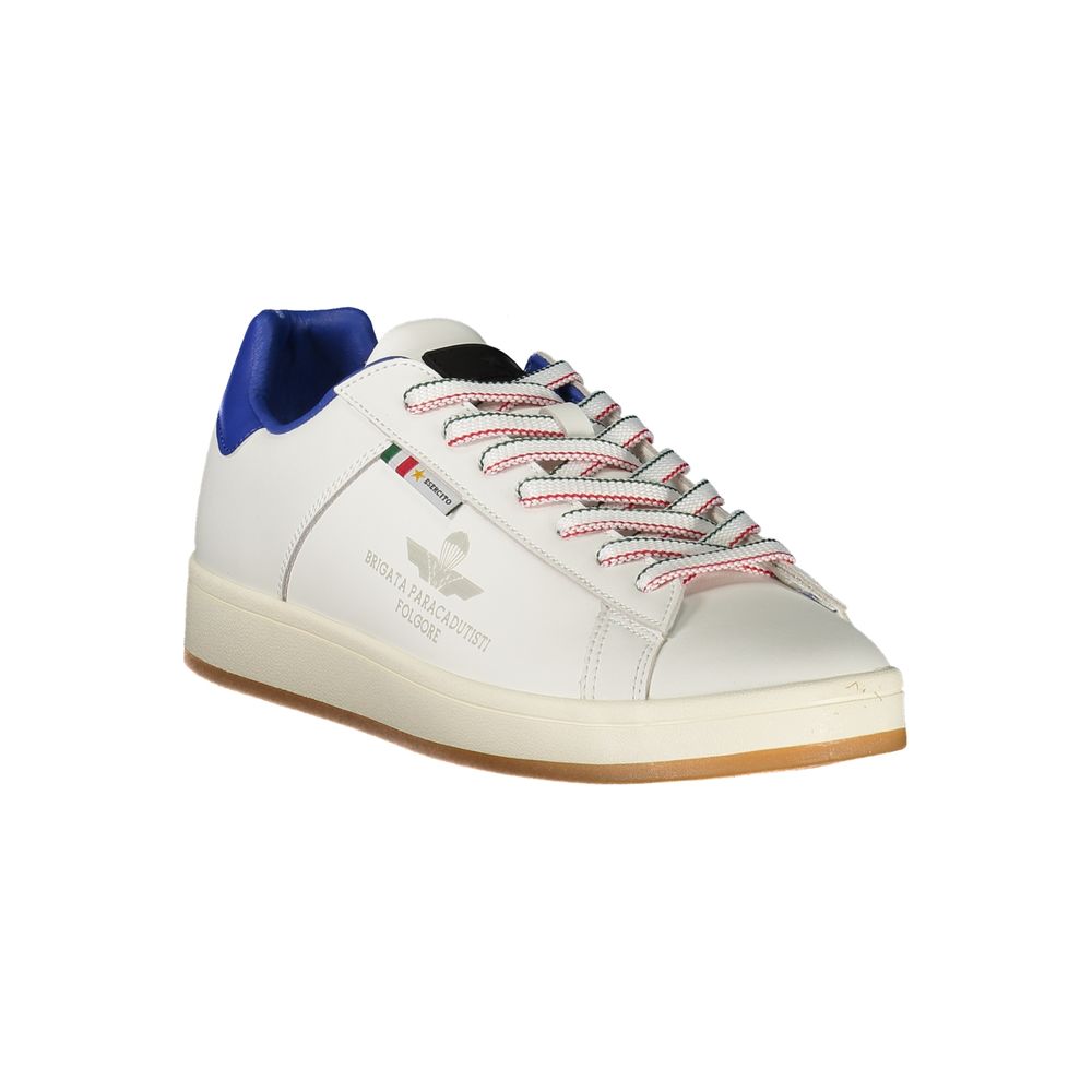 Esercito 1659 Weißer Herren-Sneaker aus Polyurethan