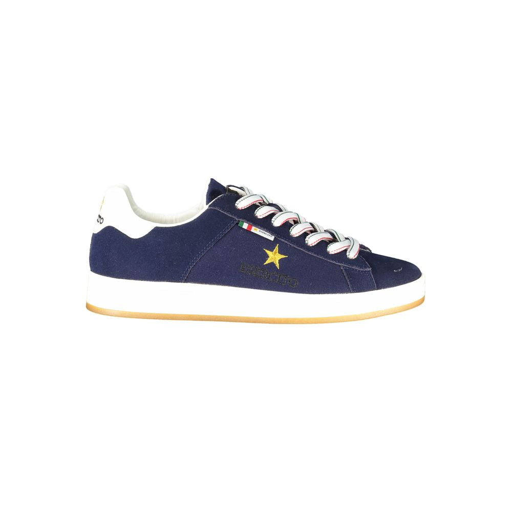 Esercito 1659 Men's Blue Polyurethane Sneakers