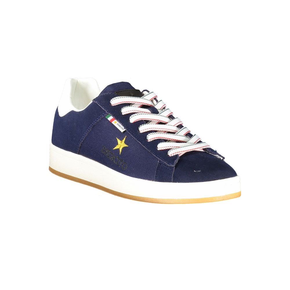 Esercito 1659 Men's Blue Polyurethane Sneakers