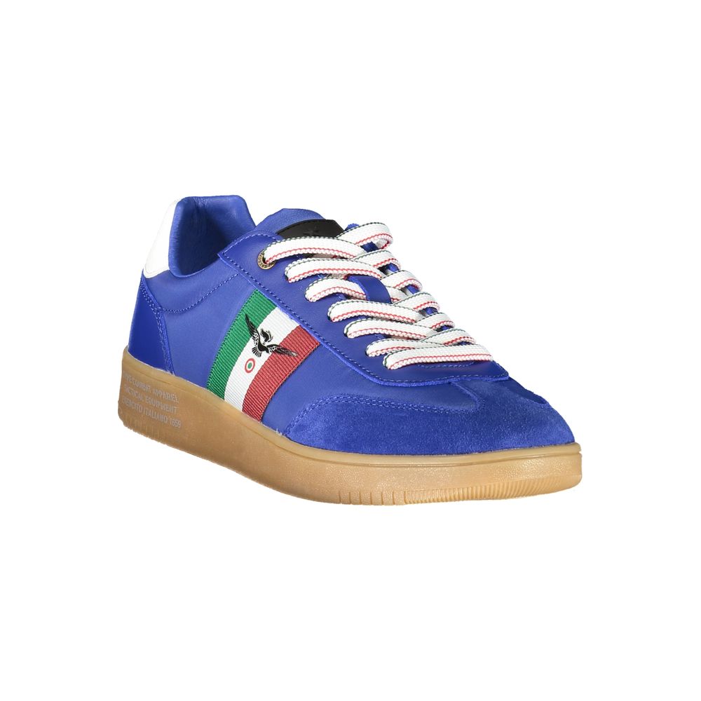 Esercito 1659 Blue Polyester Sports Shoes