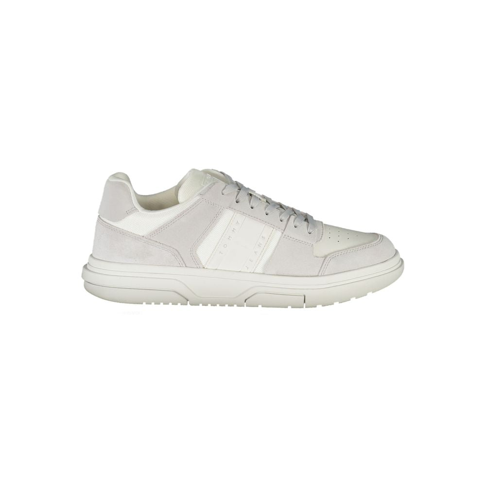 Baskets blanches Tommy Hilfiger en polyuréthane pour homme