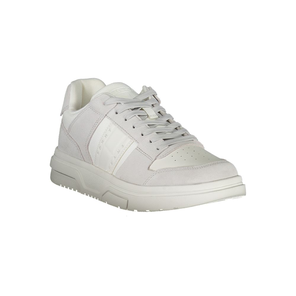 Baskets blanches Tommy Hilfiger en polyuréthane pour homme