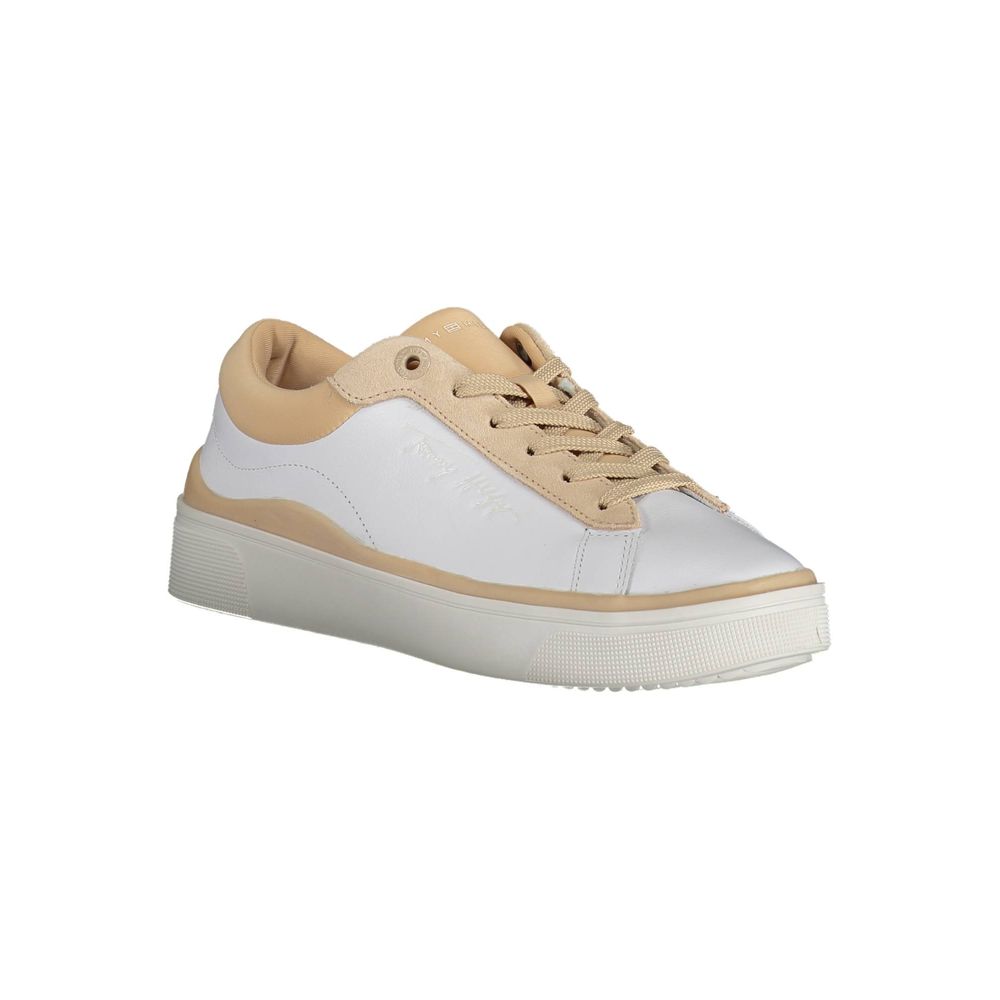 Tommy Hilfiger Bianco Polyester Damen-Sneaker