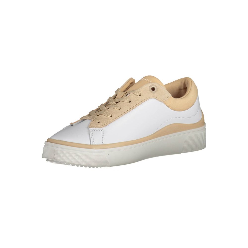 Tommy Hilfiger Bianco Polyester Damen-Sneaker