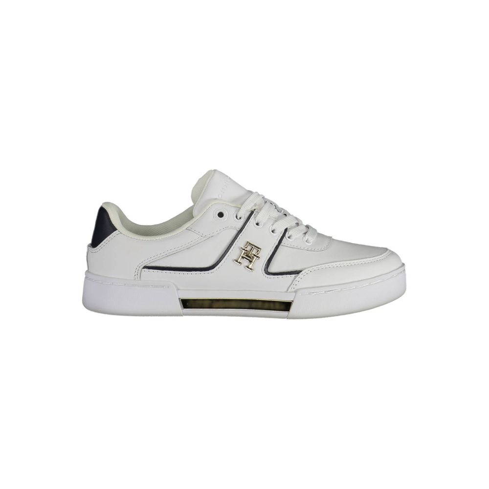 Baskets Tommy Hilfiger en cuir blanc pour femme