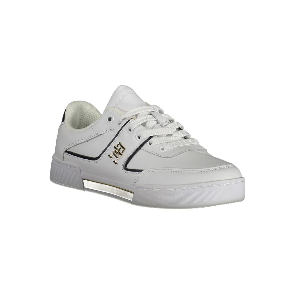 Baskets Tommy Hilfiger en cuir blanc pour femme