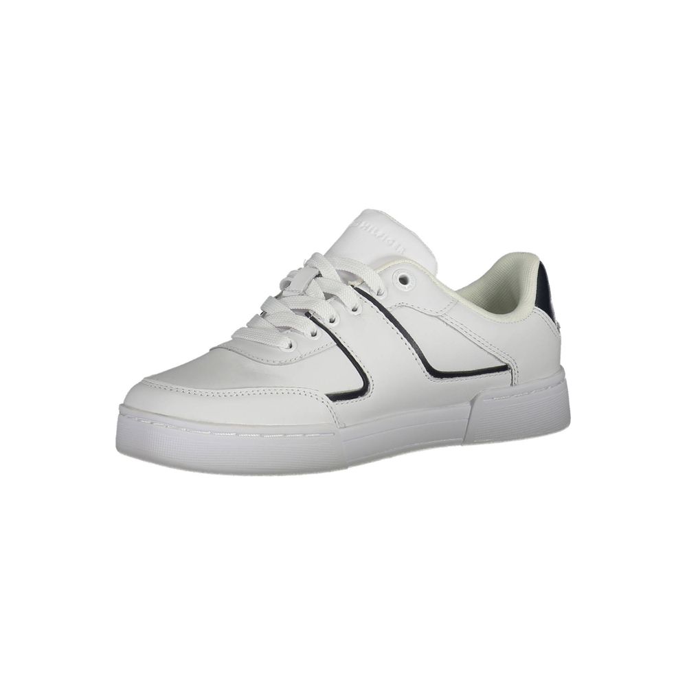 Baskets Tommy Hilfiger en cuir blanc pour femme