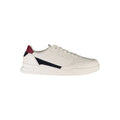 Tommy Hilfiger White Leather Men's Sneakers