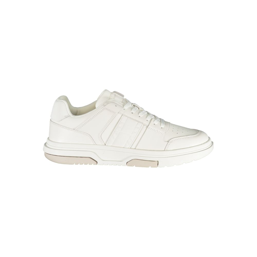 Tommy Hilfiger Bianco Polyurethan-Sneaker für Herren