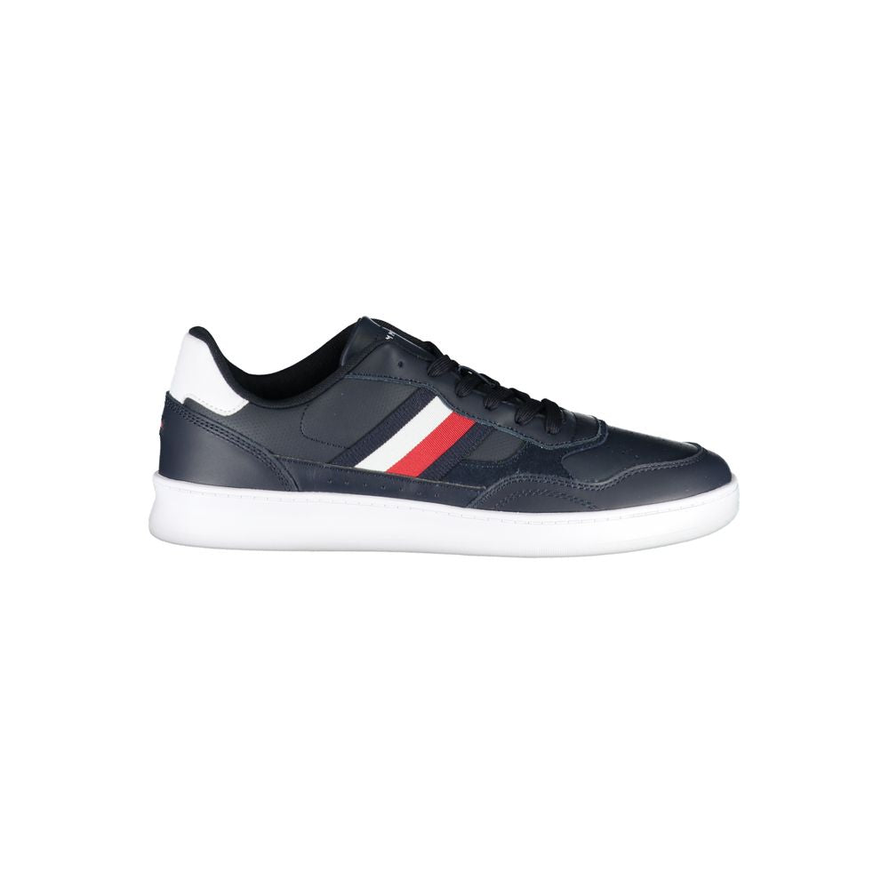Baskets bleues Tommy Hilfiger en polyuréthane pour homme