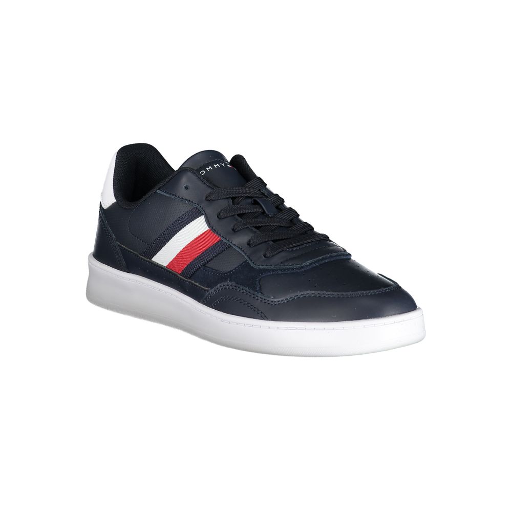 Baskets bleues Tommy Hilfiger en polyuréthane pour homme