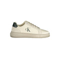 Baskets montantes blanches en polyuréthane Calvin Klein pour homme