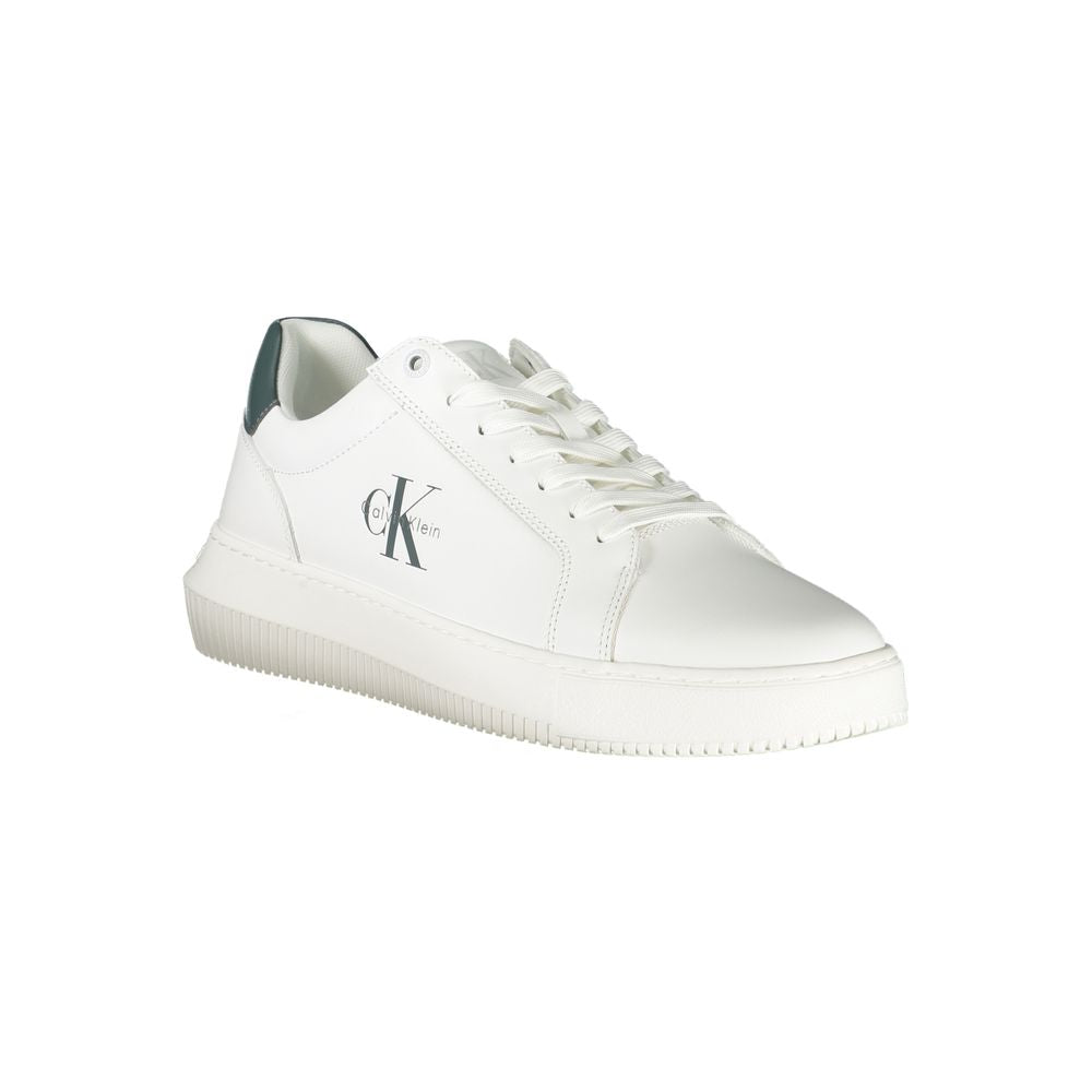Calvin Klein Bianco Polyurethane Herren Sneaker