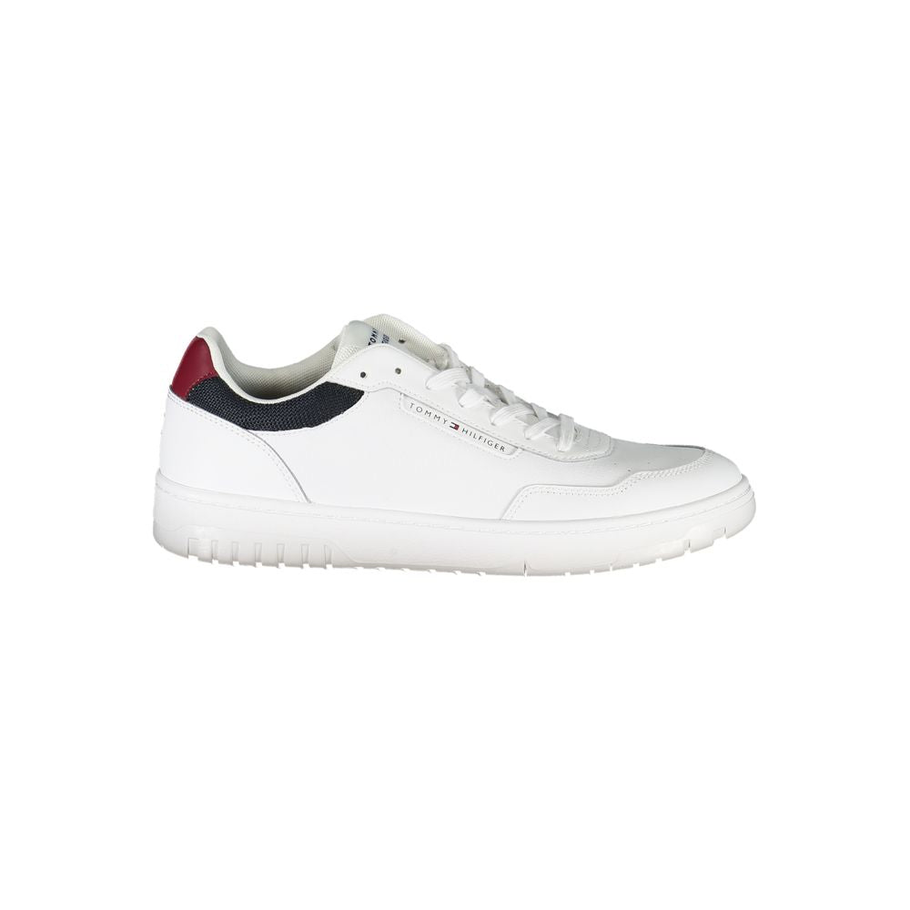 Baskets Tommy Hilfiger en cuir blanc pour homme