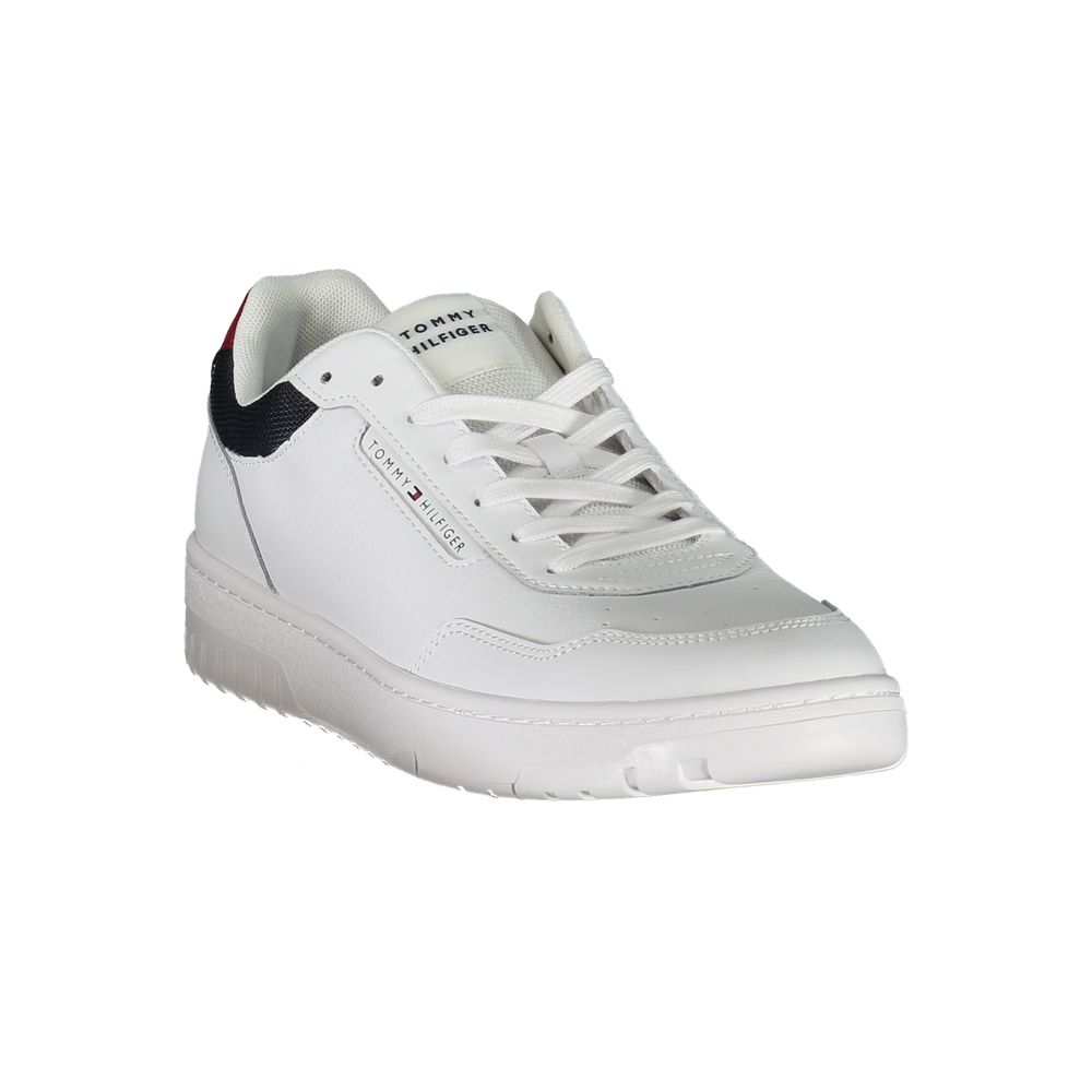 Baskets Tommy Hilfiger en cuir blanc pour homme