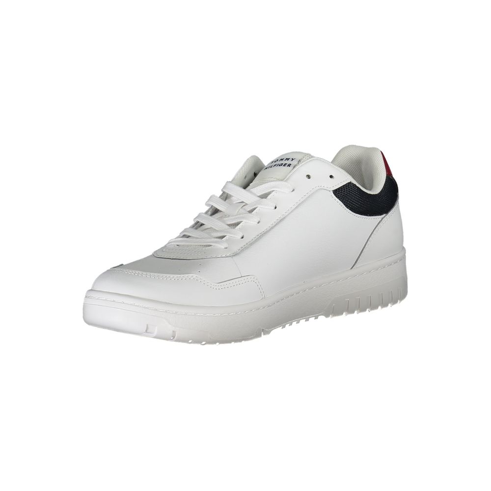 Baskets Tommy Hilfiger en cuir blanc pour homme