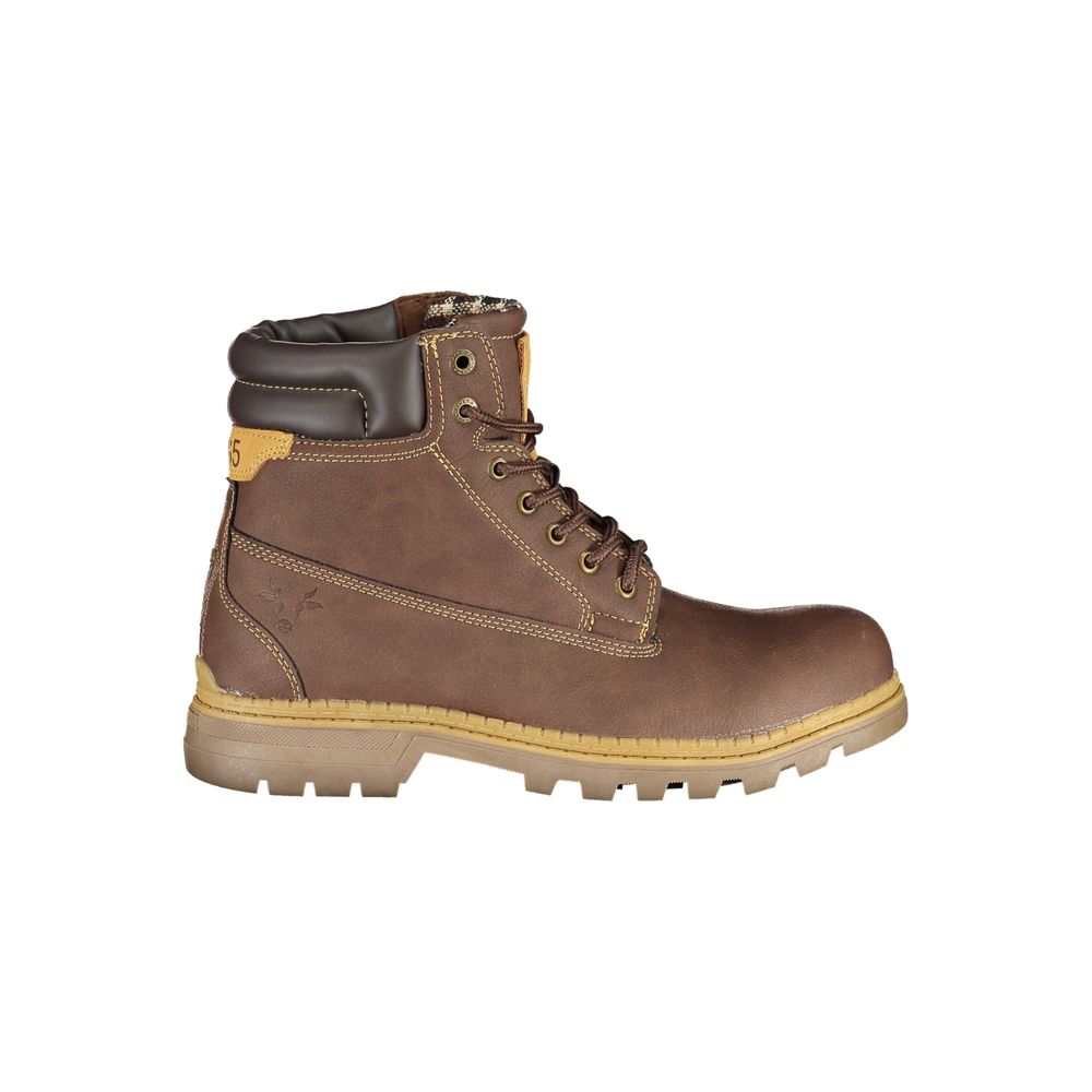Carrera Brauner Polyester Damenstiefel
