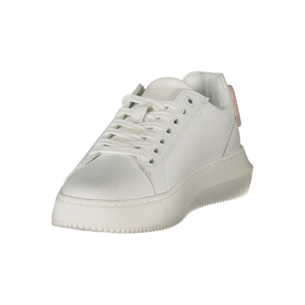 Calvin Klein White Polyurethane Women's Sneaker