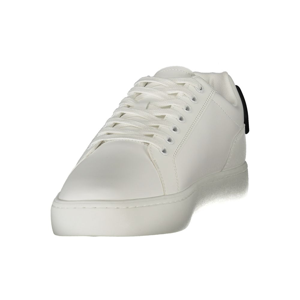 Calvin Klein Bianco Polyurethan-Sneaker für Herren