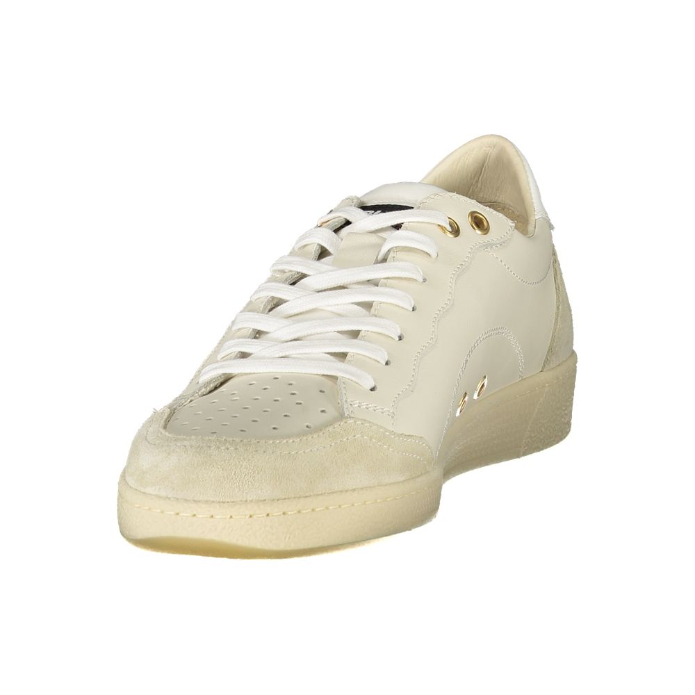 Blue Bianco Poliuretano Men's Sneaker