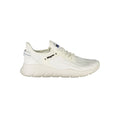 Blauer Weiße Herren-Sneaker aus Polyester