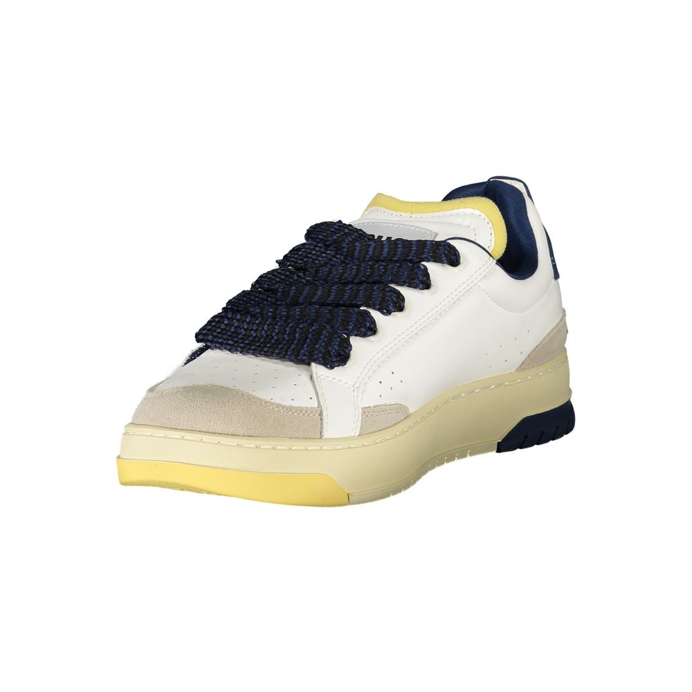 Blauer Bianco Polyurethan-Sneaker für Herren