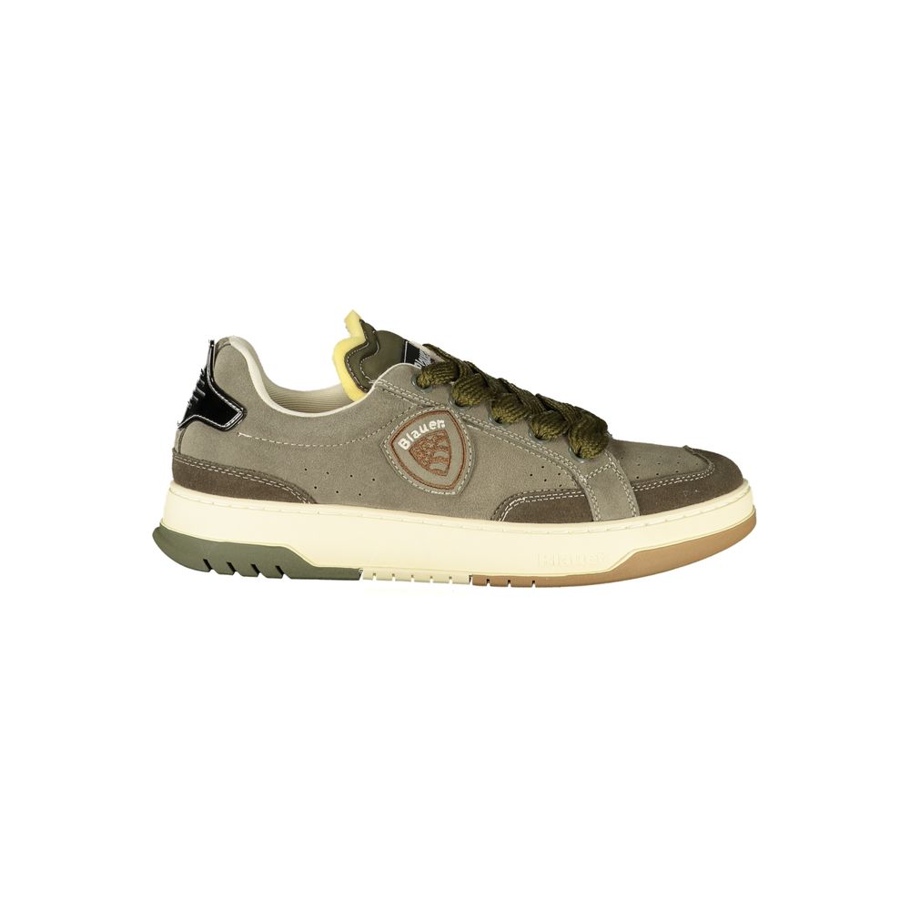 Blauer Verde Poliestere Herren-Sneaker
