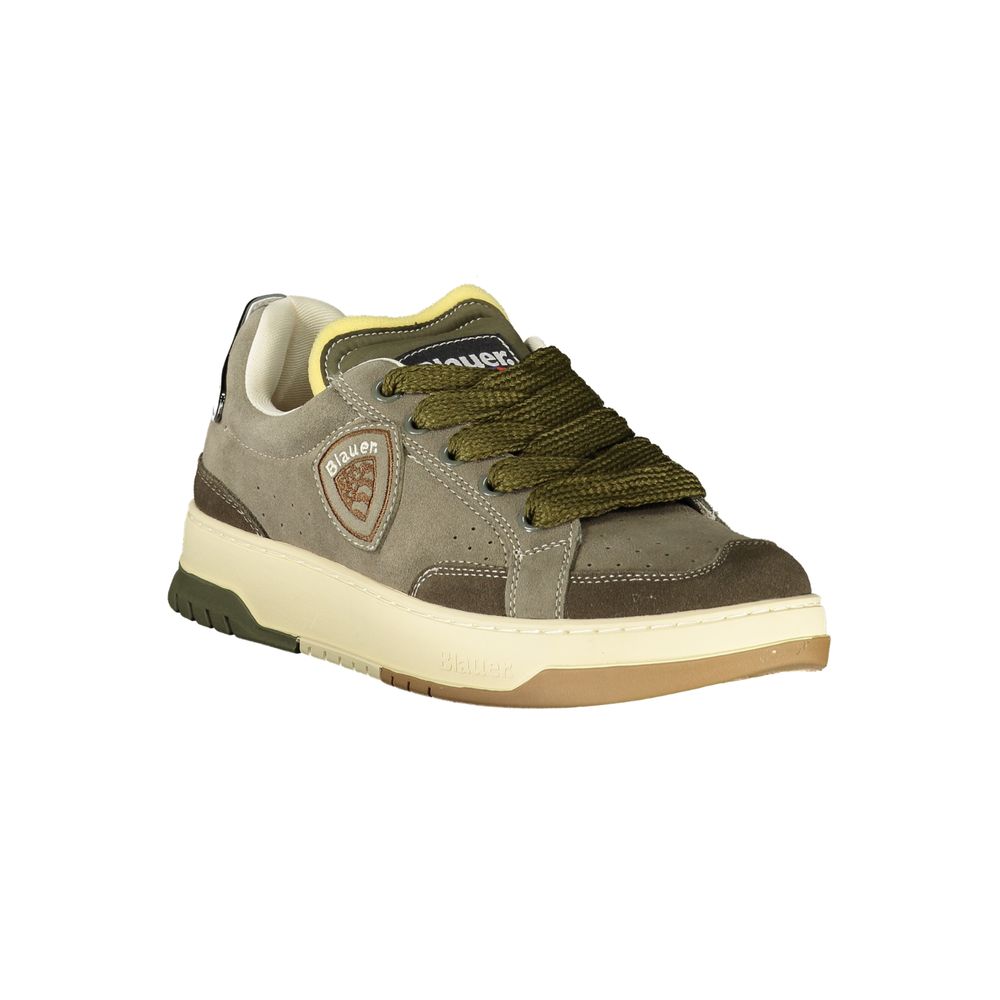 Blauer Verde Poliestere Herren-Sneaker