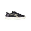Baskets Diadora noires en cuir véritable